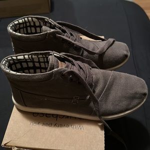 Toms botas ash canvas
